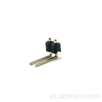 Conector de cabezal de clavija de paso de 2,0 mm 2P